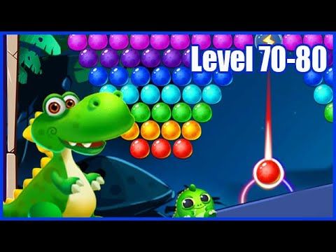 Video guide by Catch Apps Daily: Bubble Shooter Dragon Pop Level 70-80 #bubbleshooterdragon