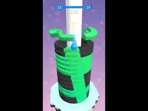 Video guide by Gamerz Toper: Stack Ball 3D Level 1-15 #stackball3d