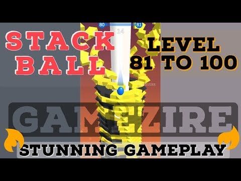 Video guide by Gamezire: Stack Ball 3D Level 81-100 #stackball3d