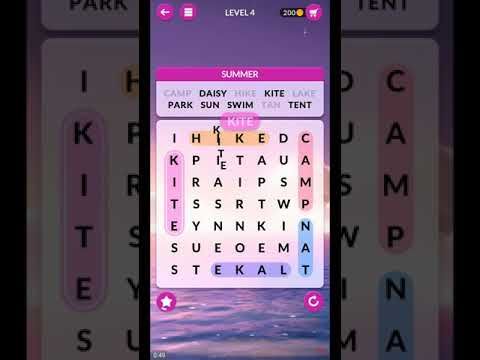 Video guide by ETPC EPIC TIME PASS CHANNEL: Wordscapes Search Level 4 #wordscapessearch