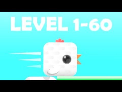 Video guide by Tap Touch: Square Bird. Level 1-60 #squarebird