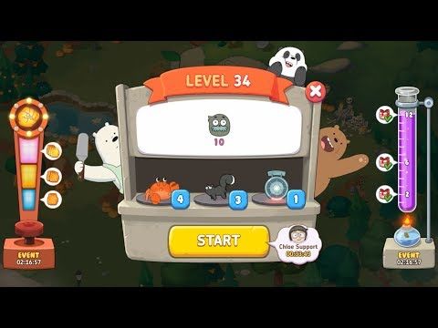 Video guide by Android Games: We Bare Bears Match3 Repairs Level 34 #webarebears