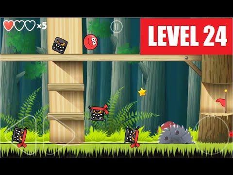 Video guide by Indian Game Nerd: Red Ball Level 24 #redball