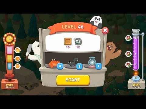 Video guide by Android Games: We Bare Bears Match3 Repairs Level 46 #webarebears
