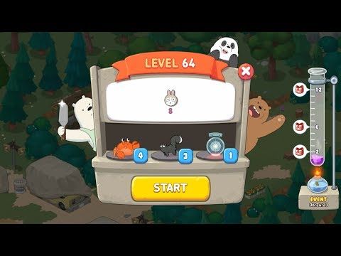 Video guide by Android Games: We Bare Bears Match3 Repairs Level 64 #webarebears