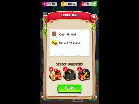 Video guide by icaros: Angry Birds Match Level 166 #angrybirdsmatch