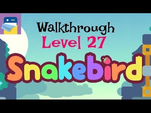 Video guide by App Unwrapper: Snakebird Level 27 #snakebird