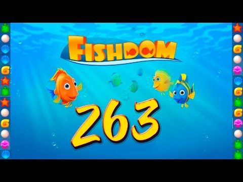 Video guide by GoldCatGame: Fishdom: Deep Dive Level 263 #fishdomdeepdive