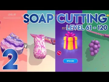 Video guide by GamePlays365: Soap Cutting Level 61 #soapcutting