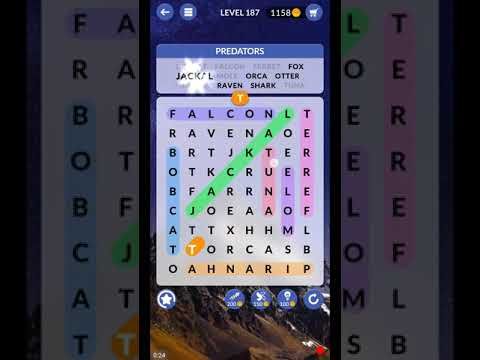 Video guide by ETPC EPIC TIME PASS CHANNEL: Wordscapes Search Level 187 #wordscapessearch