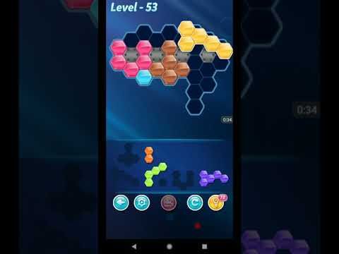 Video guide by ETPC EPIC TIME PASS CHANNEL: Block! Hexa Puzzle Level 53 #blockhexapuzzle