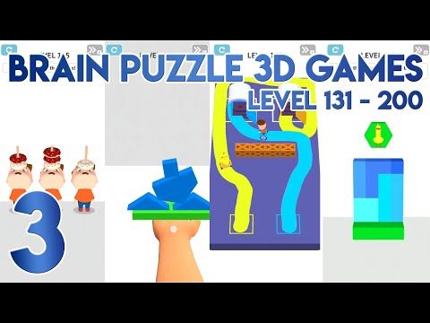 Video guide by GamePlays365: Brain Puzzle: 3D Games Level 131 #brainpuzzle3d