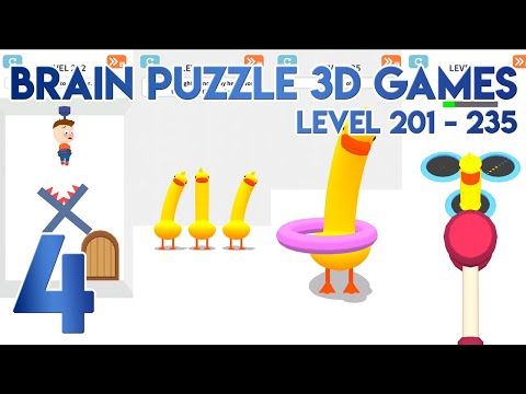 Video guide by GamePlays365: Brain Puzzle: 3D Games Level 201 #brainpuzzle3d