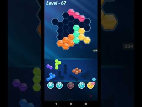 Video guide by ETPC EPIC TIME PASS CHANNEL: Block! Hexa Puzzle Level 67 #blockhexapuzzle
