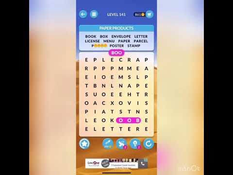 Video guide by illuS10ns: Wordscapes Search Level 141 #wordscapessearch