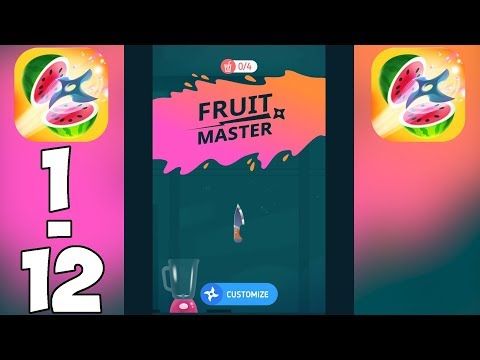 Video guide by LEmotion Gaming: Fruit Master Level 1-12 #fruitmaster