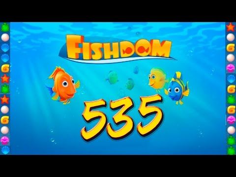 Video guide by GoldCatGame: Fishdom: Deep Dive Level 535 #fishdomdeepdive