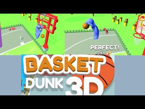 Video guide by King K Gamingg: Basket Dunk 3D Level 5-8 #basketdunk3d
