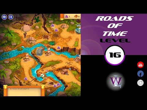 Video guide by Lizwalkthrough: Roads of time Level 16 #roadsoftime