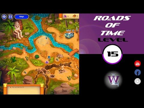 Video guide by Lizwalkthrough: Roads of time Level 15 #roadsoftime