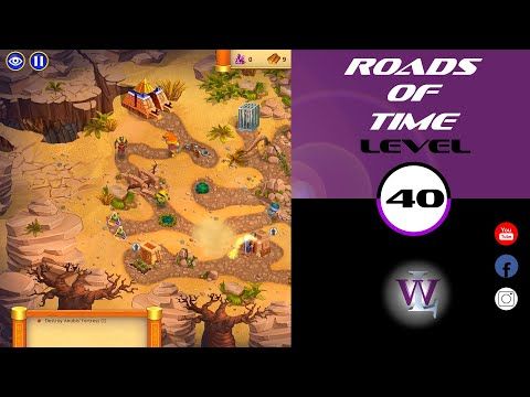 Video guide by Lizwalkthrough: Roads of time Level 40 #roadsoftime