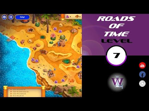 Video guide by Lizwalkthrough: Roads of time Level 7 #roadsoftime