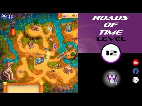 Video guide by Lizwalkthrough: Roads of time Level 12 #roadsoftime