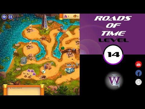 Video guide by Lizwalkthrough: Roads of time Level 14 #roadsoftime