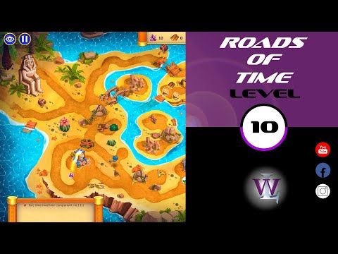 Video guide by Lizwalkthrough: Roads of time Level 10 #roadsoftime