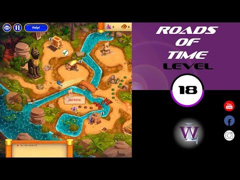 Video guide by Lizwalkthrough: Roads of time Level 18 #roadsoftime