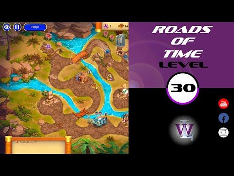 Video guide by Lizwalkthrough: Roads of time Level 30 #roadsoftime