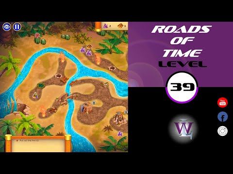 Video guide by Lizwalkthrough: Roads of time Level 39 #roadsoftime