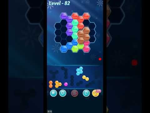 Video guide by ETPC EPIC TIME PASS CHANNEL: Block! Hexa Puzzle  - Level 82 #blockhexapuzzle