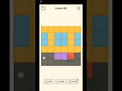 Video guide by Friends & Fun: Folding Blocks Level 45 #foldingblocks