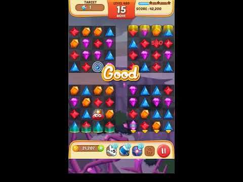 Video guide by Apps Walkthrough Tutorial: Jewel Match King Level 489 #jewelmatchking