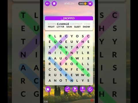 Video guide by ETPC EPIC TIME PASS CHANNEL: Wordscapes Search Level 25 #wordscapessearch