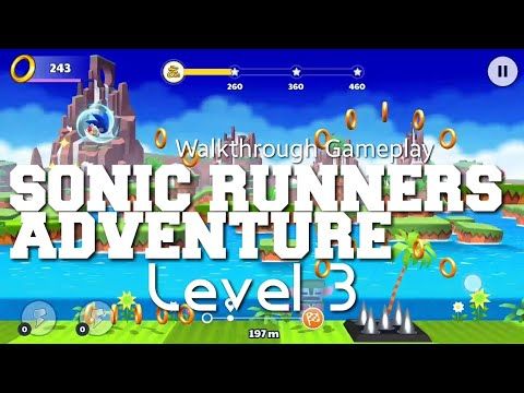 Video guide by Daily Smartphone Gaming: SONIC RUNNERS Level 3 #sonicrunners