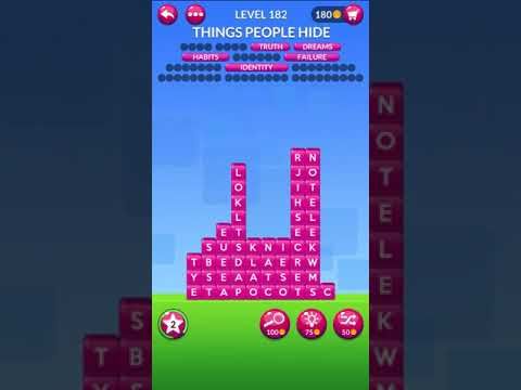 Video guide by RebelYelliex: Word Stacks Level 182 #wordstacks
