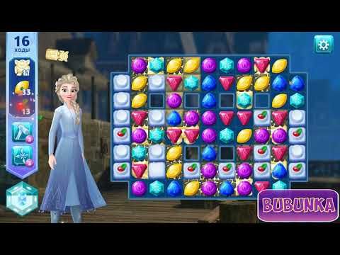 Video guide by Bubunka Match 3 Gameplay: Disney Frozen Adventures Level 34 #disneyfrozenadventures