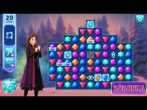 Video guide by Bubunka Match 3 Gameplay: Disney Frozen Adventures Level 48 #disneyfrozenadventures