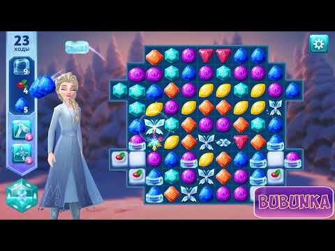 Video guide by Bubunka Match 3 Gameplay: Disney Frozen Adventures Level 27 #disneyfrozenadventures