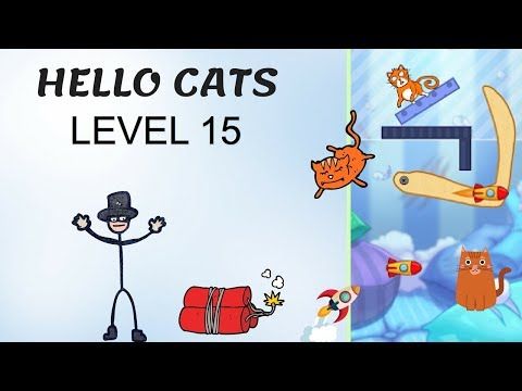 Video guide by puzzlesolver: Hello Cats! Level 15 #hellocats