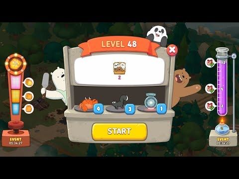 Video guide by Android Games: We Bare Bears Match3 Repairs Level 48 #webarebears