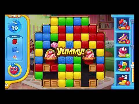 Video guide by Gamopolis: Yummy Cubes Level 65 #yummycubes