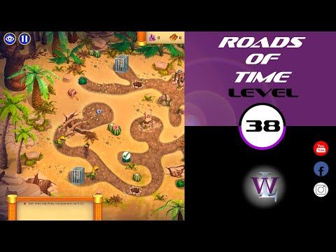 Video guide by Lizwalkthrough: Roads of time Level 38 #roadsoftime