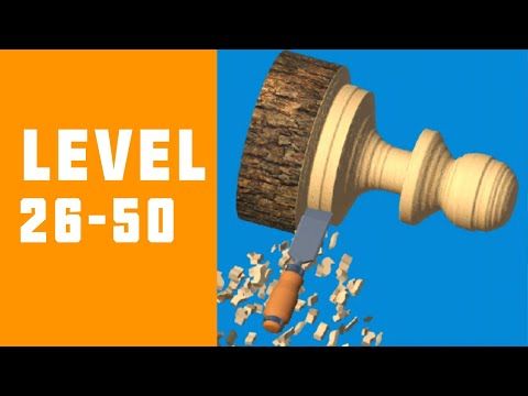 Video guide by Top Games Walkthrough: Woodturning 3D Level 26-50 #woodturning3d