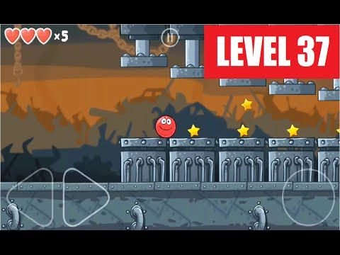 Video guide by Indian Game Nerd: Red Ball Level 37 #redball