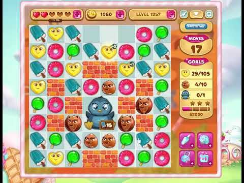 Video guide by Gamopolis: Candy Valley Level 1357 #candyvalley