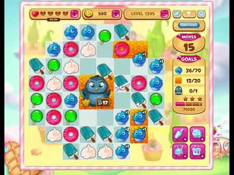 Video guide by Gamopolis: Candy Valley Level 1395 #candyvalley