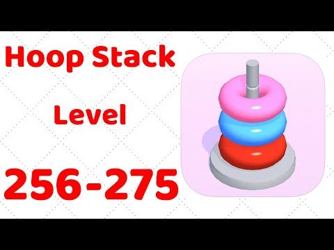 Video guide by ZCN Games: Hoop Stack Level 256 #hoopstack